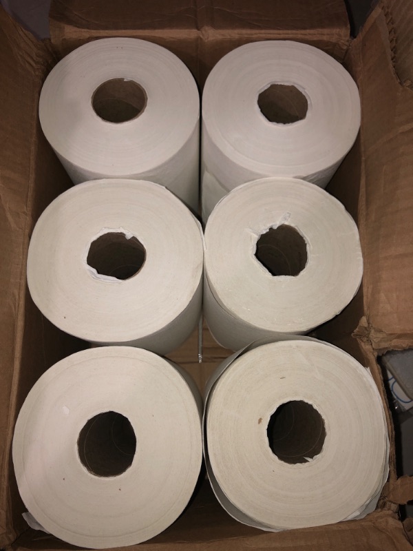 Photo 2 of (NON-REFUNDABLE) Pacific Blue Ultra 9" Paper Towel Roll (Previously Branded SofPull) by GP PRO (Georgia-Pacific), White, 26610, 400 Feet Per Roll, 6 Rolls Per Case Paper towel refil