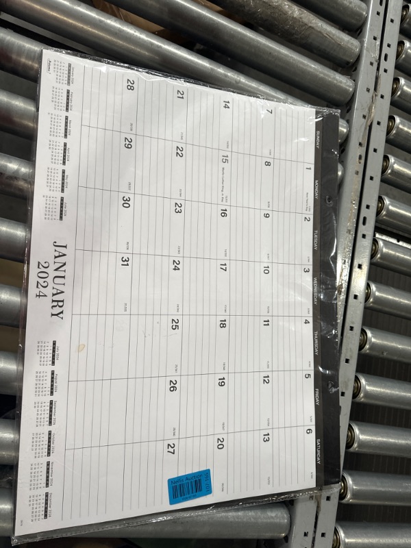 Photo 2 of Desk Calendar-Calendar 2024-2025-18 Months-January 2024-June 2025,Desk Calendar 2024 with to-do List,Thick Paper,2024 Calendar 17" x 12" For Planning Use for Home or Office.