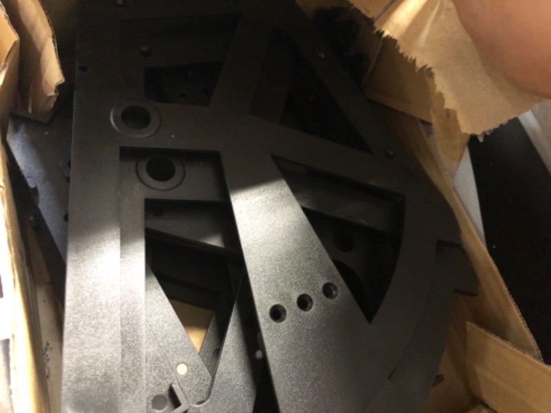 Photo 1 of coucheta Natural Rattan 4 Flip Down Free-Standing Shoe Rack, Shoe Cabinet Wood Organizer Freestanding with 3-Tier Adjustable Shelves for Entryway Hallway Doorway (Black) 4 Flip Doors Black