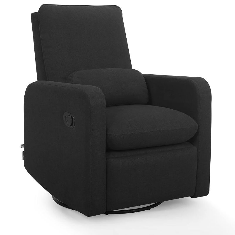 Photo 1 of  **PARTS ONLY INCOMPLETE ITEM NON- REFUNDABLE-STOCK PHOTO FOR REFERENCE**
 Recliner with LiveSmart Evolve - Sustainable Performance Fabric, Jet Black