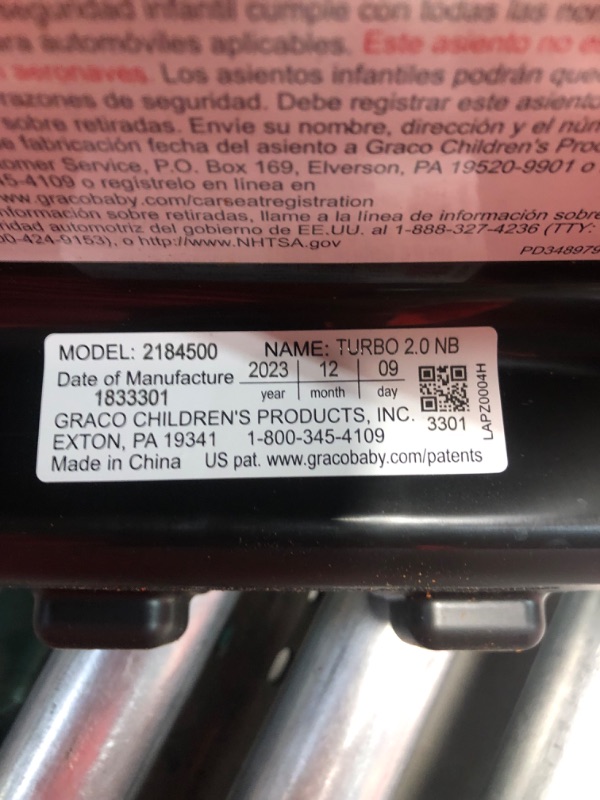 Photo 3 of (NON-REFUNDABLE) Graco TurboBooster 2.0 Backless Booster Car Seat, Denton