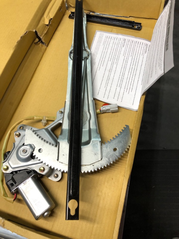 Photo 1 of Garage-Pro Power Window Regulator with Motor Replacement for Toyota Tundra 2000-2006 Front, Driver Side Replaces# 857200C010-PFM