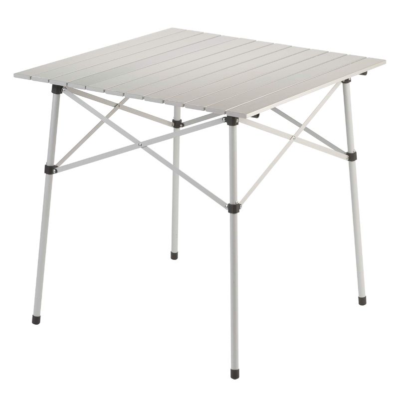 Photo 1 of ***PARTS ONLY******NON REFUNDABLE***
Coleman Outdoor Compact Folding Table, Sturdy Aluminum Camping Table **NO LEGS**