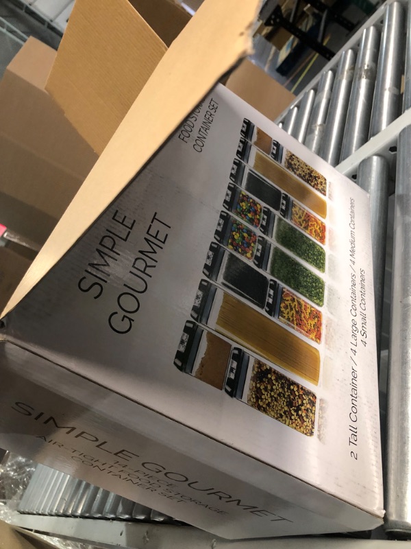 Photo 1 of Simply Gourmet Food Storage Containers for Kitchen Organization - 14pack