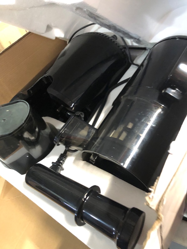 Photo 2 of ***NON REFUNDABLE NO RETURNS SOLD AS IS**PARTS ONLY**Cold Press Juicer, Amumu Slow Masticating Machines with 5.3" Extra Large Feed Chute Fit Whole Fruits & Vegetables Easy Clean Self Feeding Effortless for Batch Juicing, High Juice Yield, BPA Free 250W