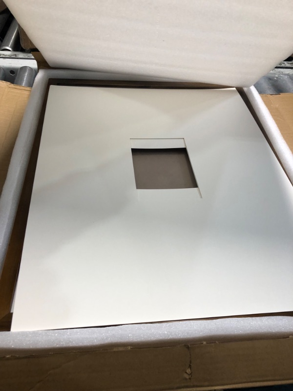 Photo 2 of artisane, 16x20”, Picture Frame, Gallery Frame, White Picture Frame, Oversized Mat (4x4”, 5x7”, 4x6”) 16x20" White