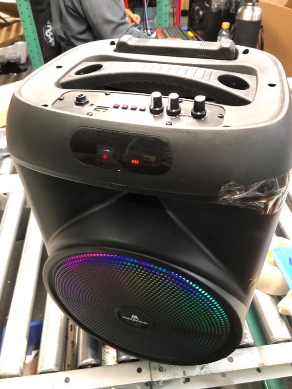 Photo 1 of MAXPOWER MPD892-RUMBLE 12 KARAOKE BLUETOOTH SPEAKER 