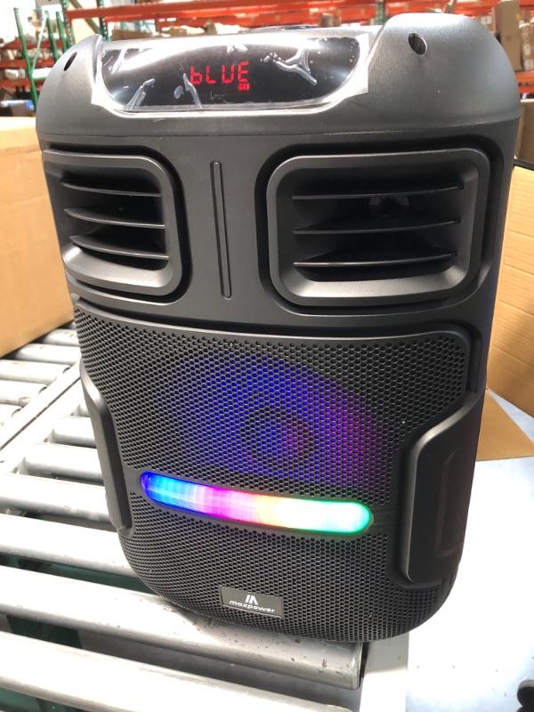 Photo 3 of Maxpower MPD592 12 Woofer Bluetooth Karaoke Trolley Speaker With Dancing Led Lights