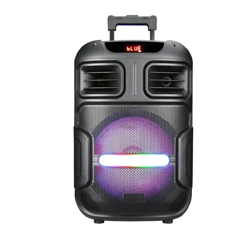 Photo 1 of Maxpower MPD592 12 Woofer Bluetooth Karaoke Trolley Speaker With Dancing Led Lights