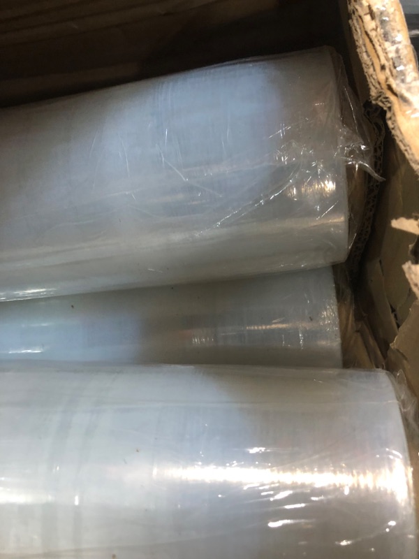 Photo 3 of Stretch Film, HERKKA Stretch Wrap with Handles Industrial Strength, Moving Wrapping  