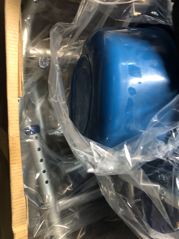 Photo 1 of Monoprice Foldable 3?in?1 Bedside Commode Chair with Removable Bucket - Can be Used as a Raised Toilet, Adjustable Height, up to 300lbs Max Load, with a Trial 50 Pack Disposable Bags - SevaCare Series