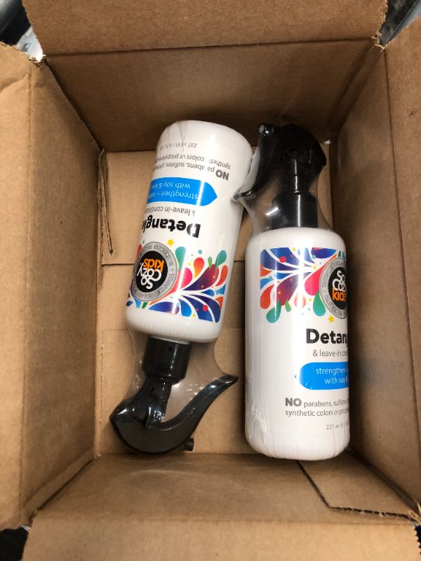 Photo 2 of ***USED - NO PACKAGING***
So Cozy Detangler Leave-in Conditioner Spray for Kids Hair, Fruity-tutti, 8 Fl Oz (Pack Of 2)