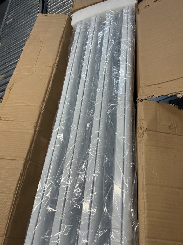 Photo 1 of AntLux 72W Commercial LED Wraparound Fixture 4FT Office Ceiling Lighting, 8500 Lumens, 4000K, 4 Foot Low Bay Flush Mount Garage Shop Lights, Integrated Wrap Light, Fluorescent Tube Replacement, 4 Pack 72.0 Watts