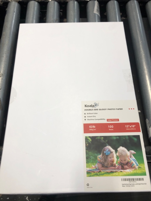 Photo 2 of Koala Brochure Paper Double Side Glossy for Printing Photo 13X19 Inches 100 Sheets 