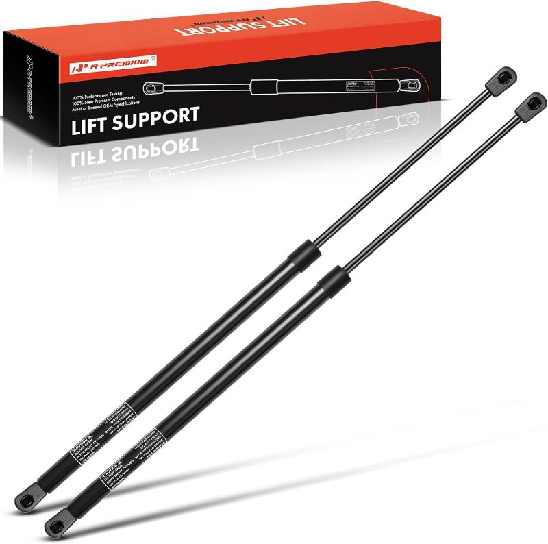 Photo 1 of A-Preimum Rear Window Glass Lift Supports Shock Struts Replacement for Jeep Wrangler JK 2007-2010 2-PC Set Rear window for Wrangler 2007-2010