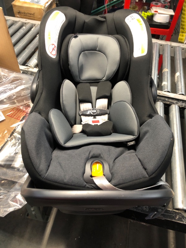 Photo 3 of Chicco KeyFit 35 Infant Car Seat - Onyx | Black Durable Woven Seat Pad Onyx