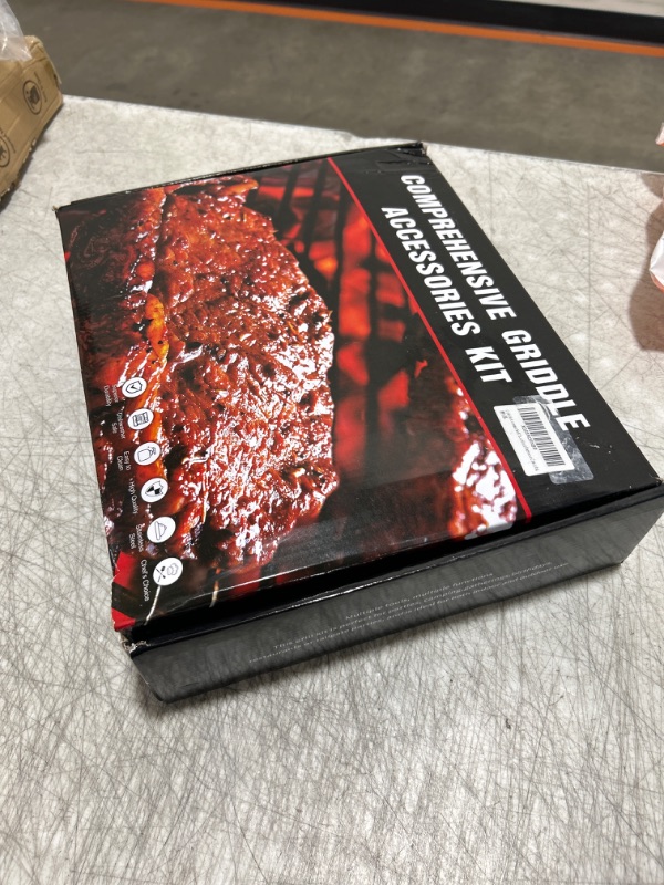 Photo 1 of Griddle Accessories Kit, 38PCS Flat Top Grilling Tools Set for Blackstone and Camp Chef,Stainless Steel Grill BBQ Spatula Kit Cooking Utensils Set with Carry Bag for Men Women Outdoor Barbecue Camping