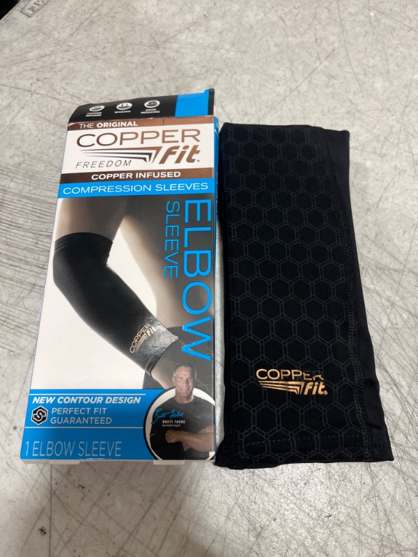 Photo 2 of Copper Fit Freedom Elbow Compression Sleeve Large