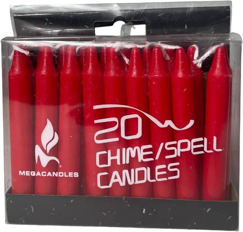 Photo 1 of 20 Chime/Spell Candles (Red)