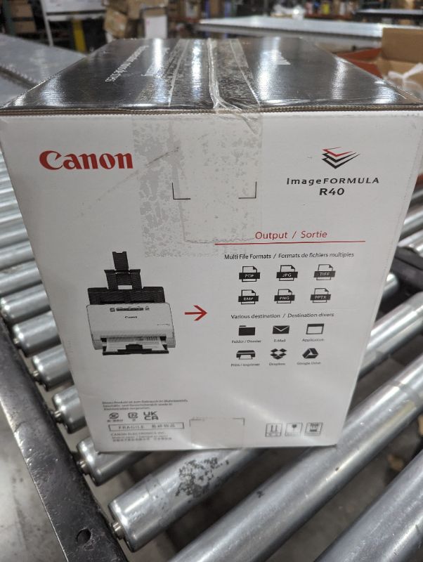 Photo 5 of Canon image FORMULA R40 Receipt Edition Office Document Scanner