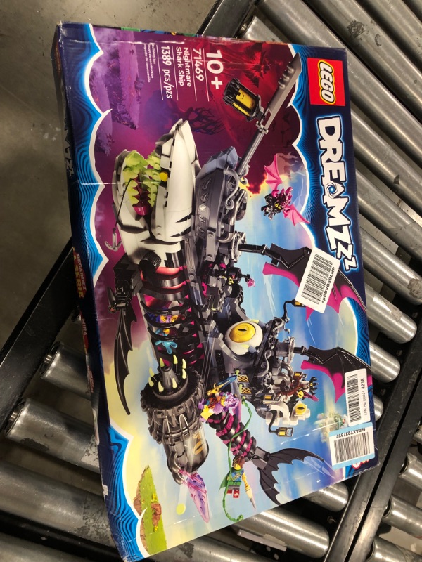 Photo 3 of LEGO DREAMZzz Nightmare Shark Ship 71469 Building Toy Set, Pirate Ship and Monster Vehicle Toy for Creative Play, Gift for Tweens and Kids Ages 10+ Standard Packaging