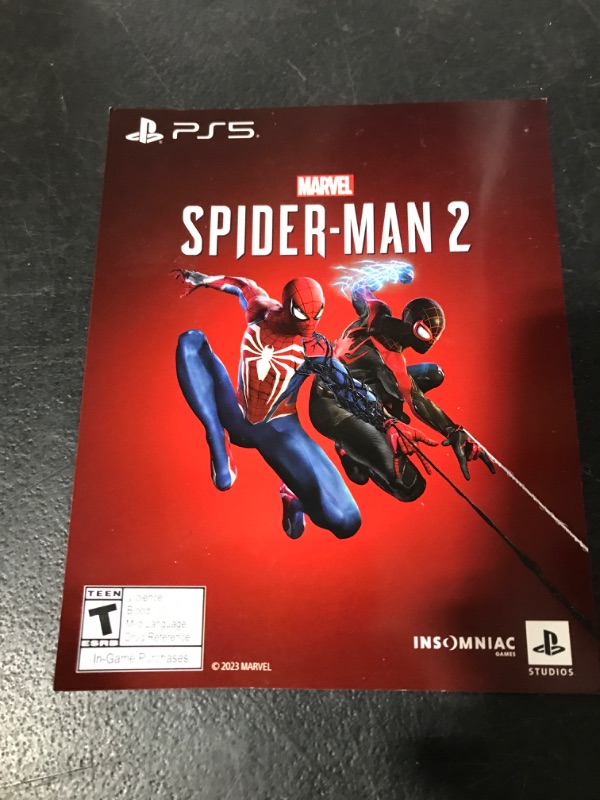 Photo 1 of PlayStation 5 Console - Marvel’s Spider-Man 2 Bundle (slim)