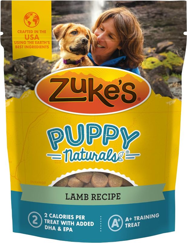 Photo 1 of Zuke’s Puppy Naturals Bag of Soft Puppy Treats for Training, Natural Dog Treats Bites With Lamb Recipe BB 03/2025