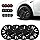 Photo 1 of  2024-2020 Tesla Model Y Hubcaps 19 Inch Wheel Cover Wheel Hub Caps OEM Rim Protectors Replacement Cover Matte Black Hubcaps Exterior Accessories Set of 4
