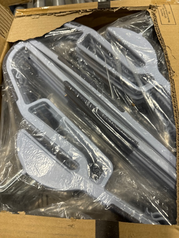 Photo 1 of SONGMICS Pack of 50 Coat Hangers, Heavy-Duty Plastic Hangers with Non-Slip Design, Space-Saving Clothes Hangers, 0.2 Inches Thickness, 360° Swivel Hook, 16.5 Inches Wide, White UCRP20WT50 White 50 Pack