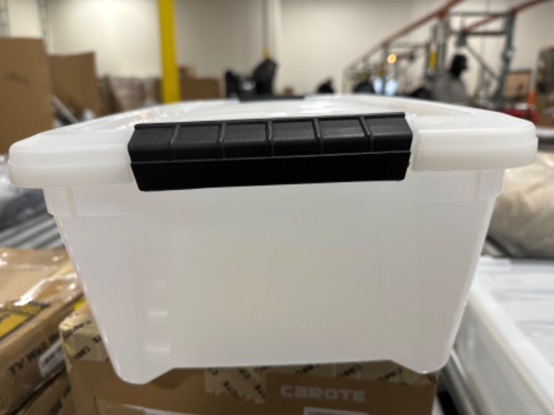 Photo 2 of 12 Quart Stack & Pull Box, Multi-Purpose Storage Bin