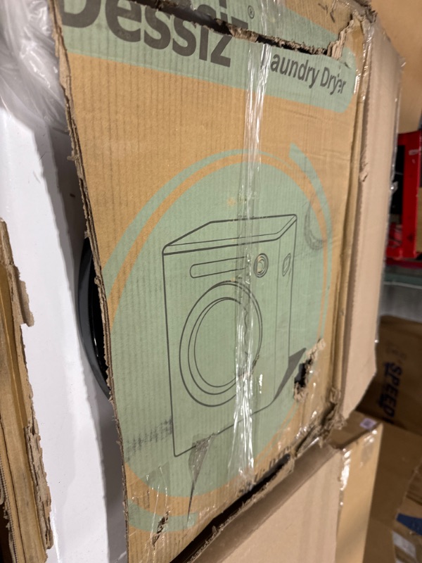 Photo 1 of Dessiz Digital Control Compact Laundry Dryer - 10lbs Capacity, Portable Clothes Dryer Machine for Small Spaces, RVs and Apartments - Quiet, Sturdy and Easy to Use - Supplemental Dryer for Existing Laundry Machines - Drying Excellence Guaranteed