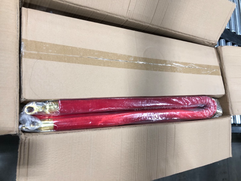 Photo 1 of Stainless Steel Stanchion Post,5 FT Velvet Red Carpet Ropes and Poles,Hollow Base and Ropes Safety Barriers Set,Stanchions and Velvet Ropes,Carpet Runner for Party(37in,4pcs,Sliver) 4Pcs Sliver Sliver