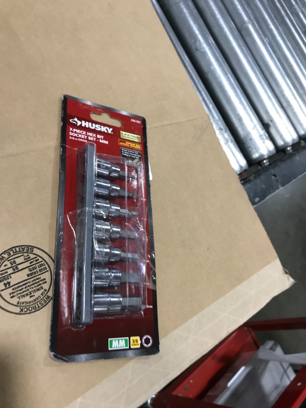 Photo 2 of 3/8 in. Drive Metric Hex Bit Socket Set (7-Piece)