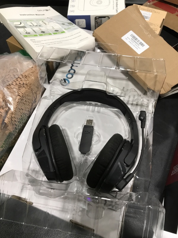 Photo 2 of HyperX Cloud Stinger Core – Wireless Lightweight Gaming Headset, DTS Headphone:X spatial audio, Noise Cancelling Microphone, For PC, Black Black Wireless Stinger Core