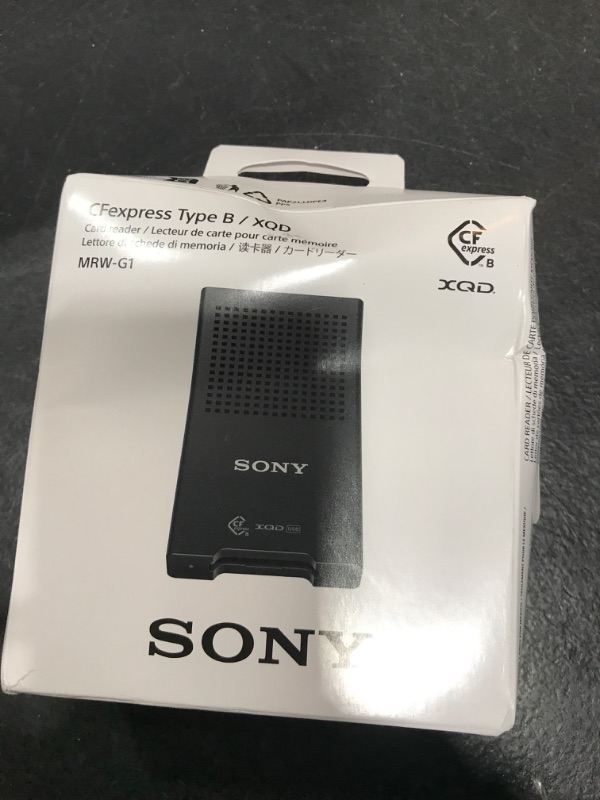 Photo 2 of Sony MRWG1T Card Reader for CFexpress Type B