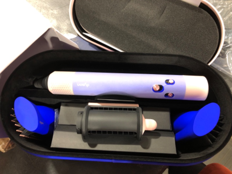 Photo 2 of Dyson Airwrap™ Multi-Styler Complete Long Ultra Blue/Blush Pink