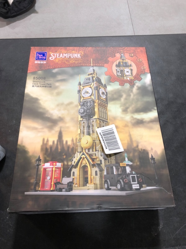 Photo 3 of Architecture Big Ben Building Set, Steampunk Clock Tower Building-Bricks Set, Pantasy Construction Building Kit for Adults and Teen, Famous Landmarks Collection London Model Building Blocks Set Toys