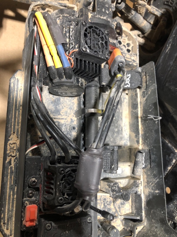 Photo 3 of ARRMA 1/10 Big Rock 4X4 V3 3S BLX Brushless Monster RC Truck RTR (Transmitter and Receiver Included, Batteries and Charger Required), Black, ARA4312V3 ***** parts only***** 