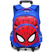 Photo 1 of  Cartoon Six Wheels Trolley Case School Bags Boy Oxford Cloth Vacation Backpack, Medium