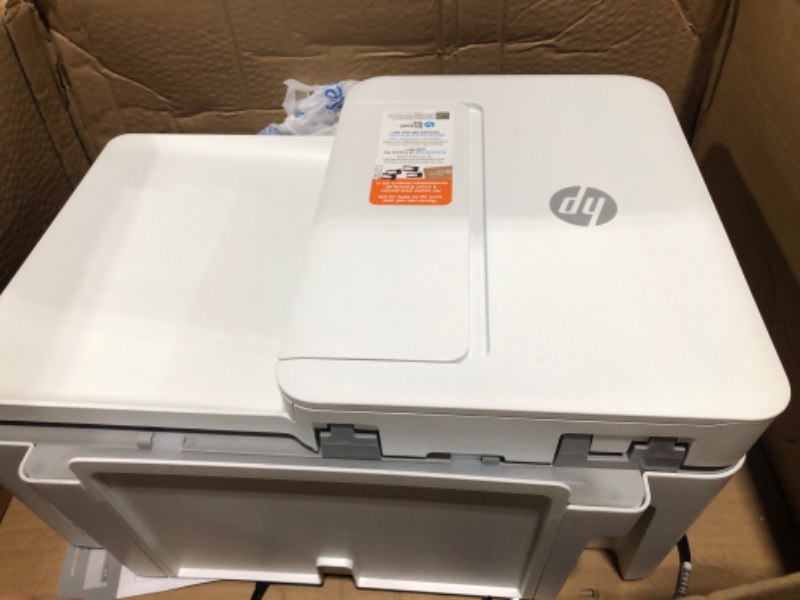 Photo 4 of HP DeskJet 4155e Wireless Color All-in-One Printer & 67XL Tri-Color High-Yield Ink Cartridge | 3YM58AN & 67XL Black High-Yield Ink Cartridge | 3YM57AN Printer + Tri-color Ink + Black Ink