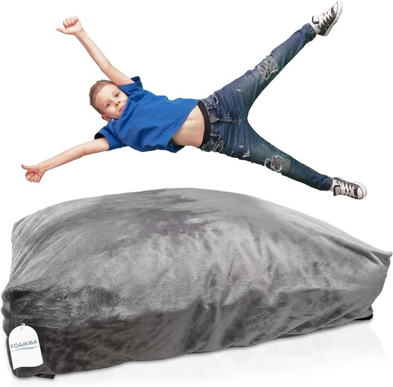 Photo 1 of Foamma Crash Pad - Sensory Pad with Foam Blocks for Kids and Adults with Extreme Comfortable Fabric and Washable Cover, Ideal for Kids to Jump, Play or Relax
