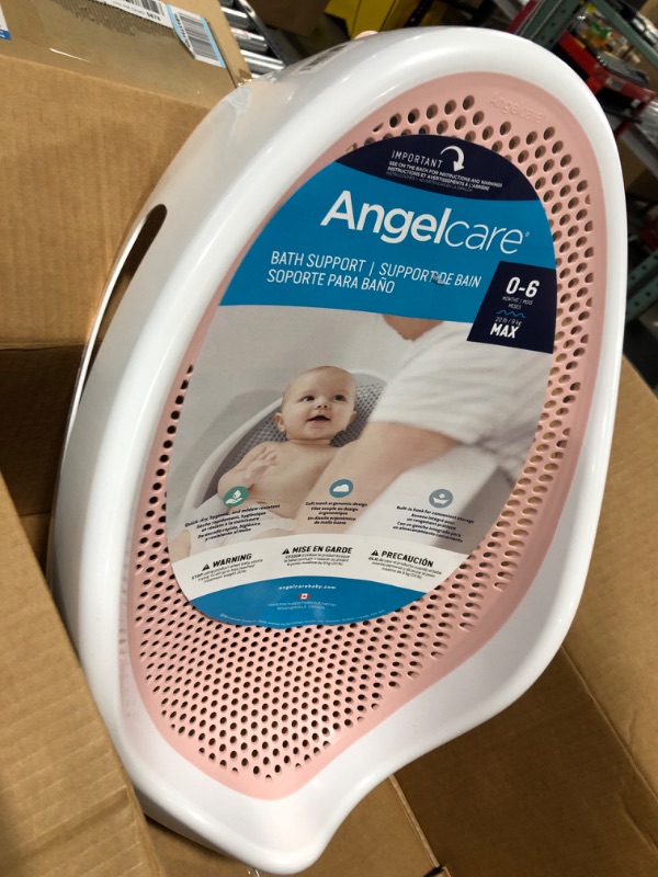 Photo 2 of Angelcare Baby Bath Support (Pink) | Ideal for Babies Less than 6 Months Old