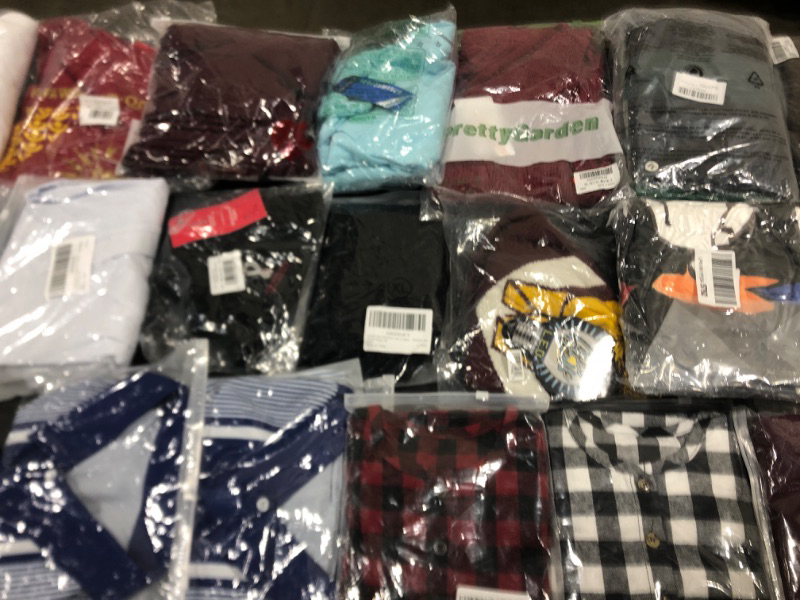 Photo 2 of Clothing Box Lot / As Is / Various Clothing with Various Styles & Sizes