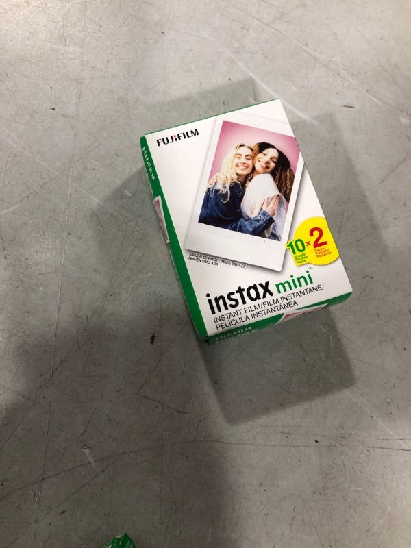 Photo 2 of Fujifilm Instax Mini Instant Film Twin Pack (White) 20 photos White