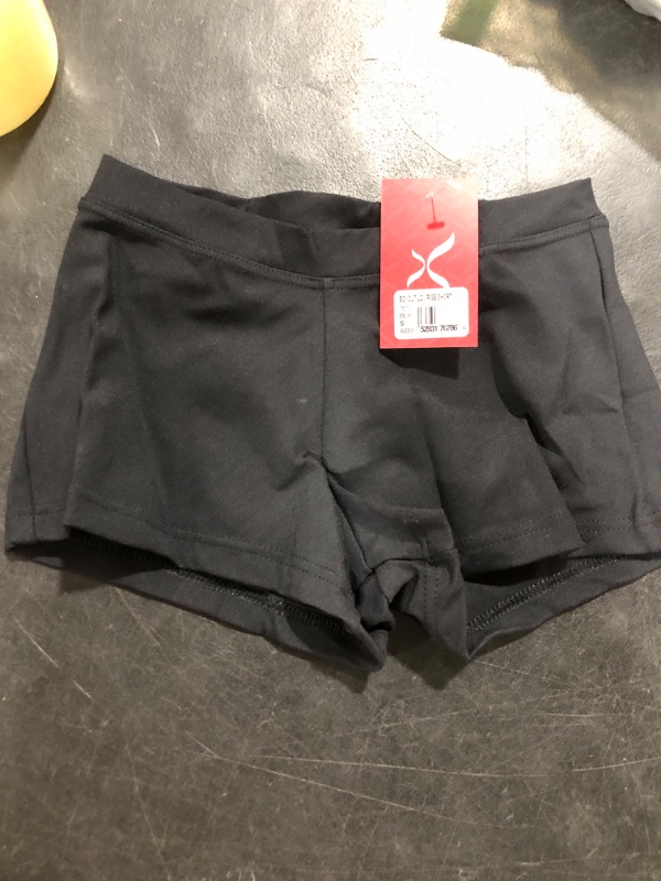 Photo 2 of Capezio Women's Low-Rise Boyshort Small Black