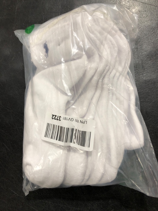 Photo 1 of 6 Pack White Polo Socks 