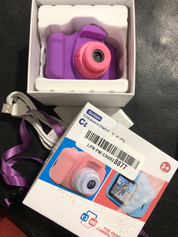Photo 1 of Dartwood 1080p Digital Camera for Kids with 2.0” Color Display Screen & Micro-SD Card Slot for Children - 32GB SD Card Included Purple 
