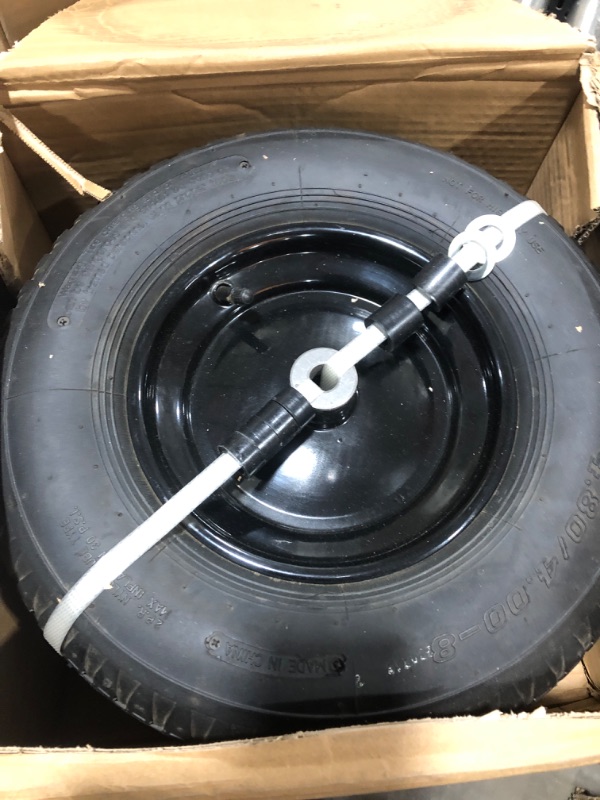 Photo 2 of 15x6.00-6" Tire and Wheel Assembly Front Mower Tire Replacement - Pack of 2