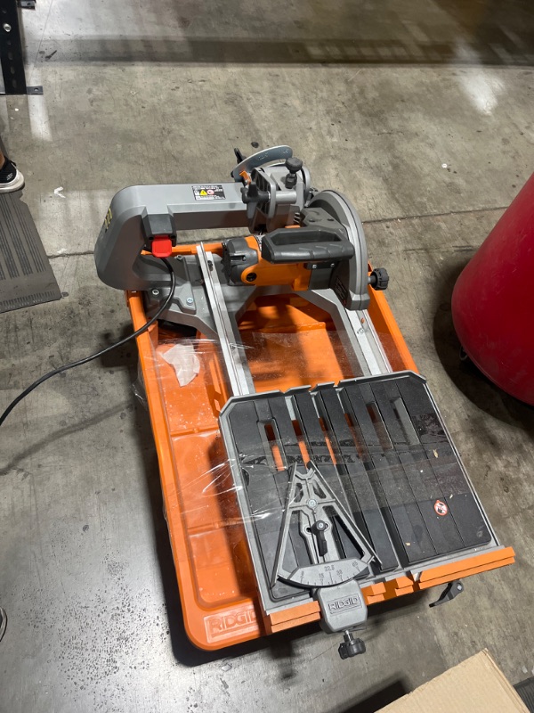 Photo 1 of 12 Amp 8 in. Blade Corded Wet Tile Saw with Extended Rip ---  ****PARTS ONLY***