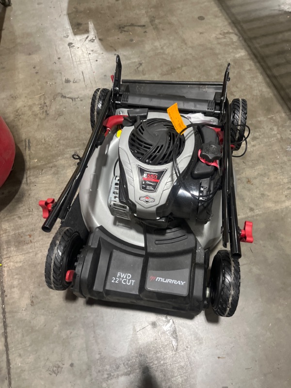 Photo 2 of 22 in. 140 cc Briggs & Stratton Walk Behind Gas Self-Propelled Lawn Mower with Front Wheel Drive and Bagger
